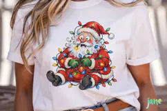 Funny Santa Claus Clipart Product Image 2