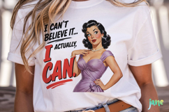Funny Pin-up Girl Clipart Product Image 2
