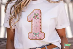 Christmas Cookie Number Clipart Product Image 2