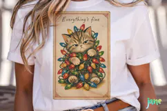 Funny Christmas Card Clipart Product Image 2