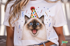 Surprise Birthday Cat PNG Clipart Product Image 2