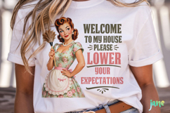 Sarcastic Housewife Clipart Product Image 2