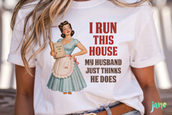 Sarcastic Housewife Clipart Product Image 2