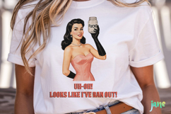 Funny Sarcastic Pin-up Girl Clipart Product Image 2