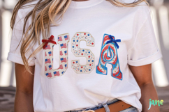 4th of July USA Painted Clipart Product Image 2