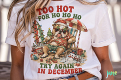 Funny Christmas In July Clipart Product Image 2