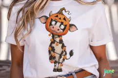 Cute Halloween Farm Animals Clipart Product Image 2