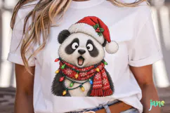 Funny Christmas Animals Clipart Product Image 2