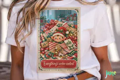 Funny Christmas Card Clipart Product Image 2