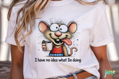 Silly Funny Mouse PNG Product Image 2
