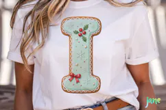 Mint Cookie Letters Clipart Product Image 2