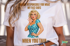 Funny Pin-up Girl Clipart Product Image 2