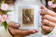 Funny Christmas Card Clipart Product Image 3