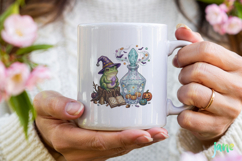 Whimsical Halloween Animal Clipart Product Image 3
