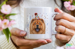 Surprise Birthday Dog PNG Clipart Product Image 3