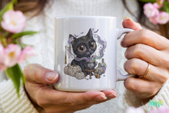 Whimsical Halloween Animal Clipart Product Image 3