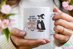 Funny Halloween Goose Clipart Product Image 3