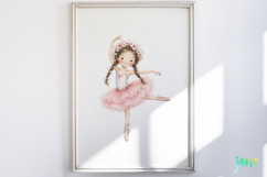 Cute Ballerina Clipart Product Image 4