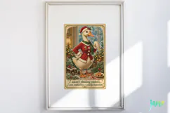 Funny Christmas Card Clipart Product Image 4