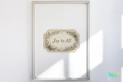 Vintage Winter Tags Clipart Product Image 4