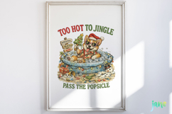 Funny Christmas In July Clipart Product Image 4