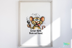 Silly Funny Mouse PNG Product Image 4