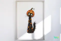 Cute Halloween Farm Animals Clipart Product Image 4