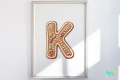 Cookie Letters Clipart Product Image 4