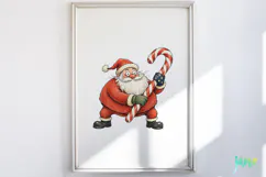 Funny Santa Claus Clipart Product Image 4