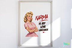 Sarcastic Housewife Clipart Product Image 4