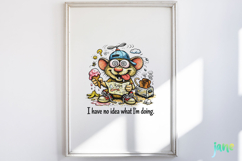 Silly Funny Mouse PNG Product Image 4