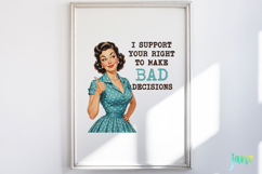 Sarcastic Housewife Clipart Product Image 4