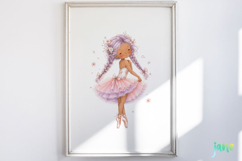 Cute Ballerina Clipart Product Image 4