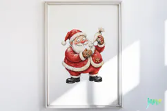 Funny Santa Claus Clipart Product Image 4