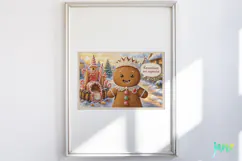 Funny Christmas Card Clipart Product Image 4