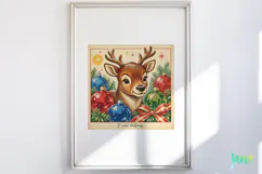 Funny Christmas Card Clipart Product Image 4
