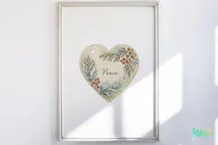 Vintage Winter Tags Clipart Product Image 4