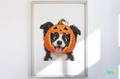 Cute Halloween Dog Clipart Product Image 4