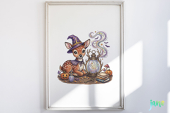 Whimsical Halloween Animal Clipart Product Image 4