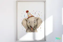 Surprise Birthday Animal PNG Clipart Product Image 4