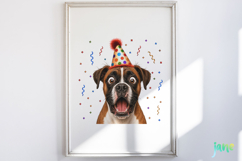 Surprise Birthday Dog PNG Clipart Product Image 4