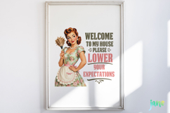 Sarcastic Housewife Clipart Product Image 4
