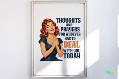 Funny Pin-up Girl Clipart Product Image 4