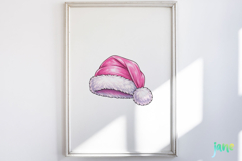 Pink Christmas School Teacher PNG Product Image 4