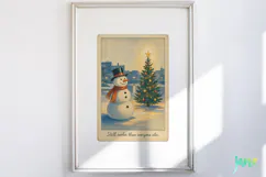Funny Christmas Card Clipart Product Image 4