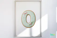 Christmas Cookie Number Clipart Product Image 4
