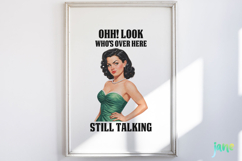 Funny Pin-up Girl Clipart Product Image 4