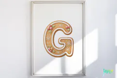 Cookie Letters Clipart Product Image 4