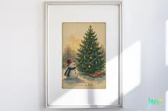 Funny Christmas Card Clipart Product Image 4