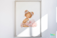 Cute Ballerina Clipart Product Image 4